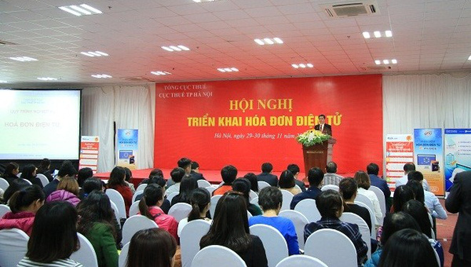 Cục thuế thành phố Hà Nội tổ chức hội nghị triển khai hóa đơn điện tử