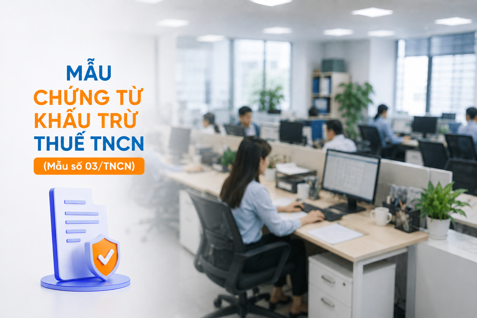 Mẫu chứng từ khấu trừ thuế tncn