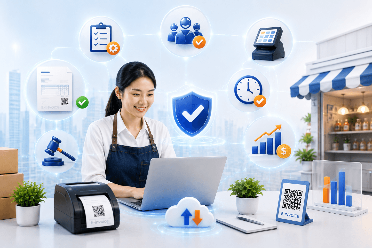 Hóa đơn điện tử đối với hộ kinh doanh