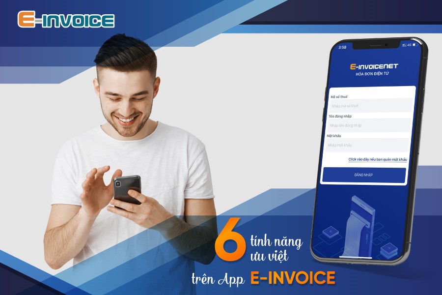 Tính năng nổi bật của app Einvoice