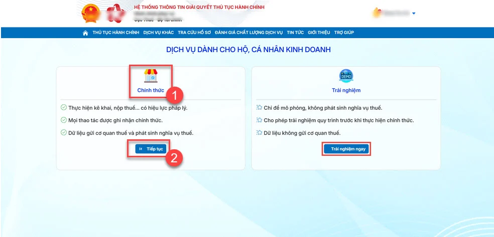 Quản lý hộ kinh doanh