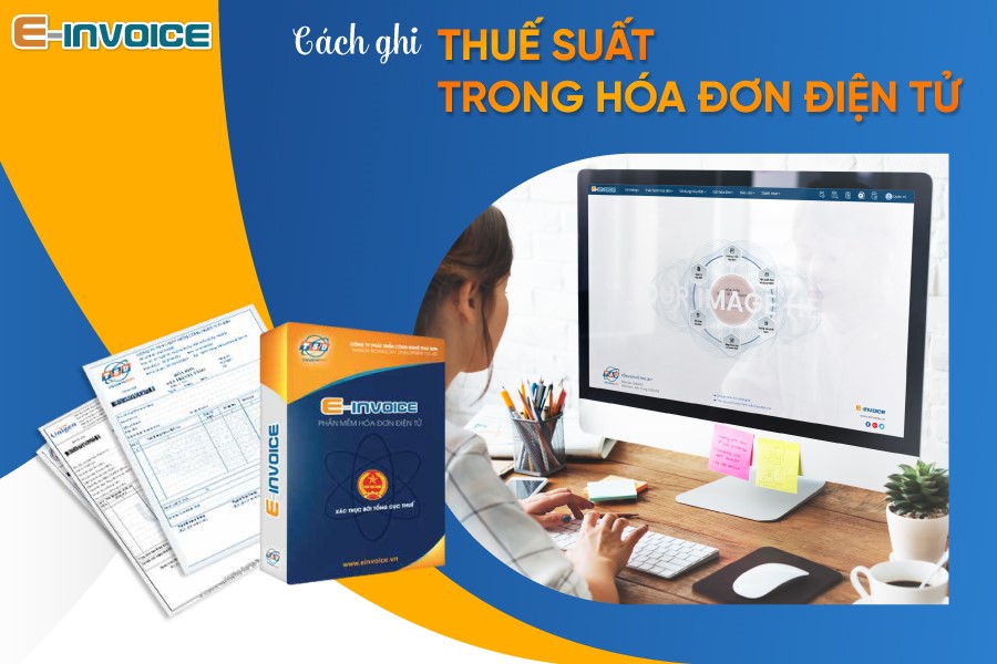 Thuế suất ghi trên hóa đơn điện tử