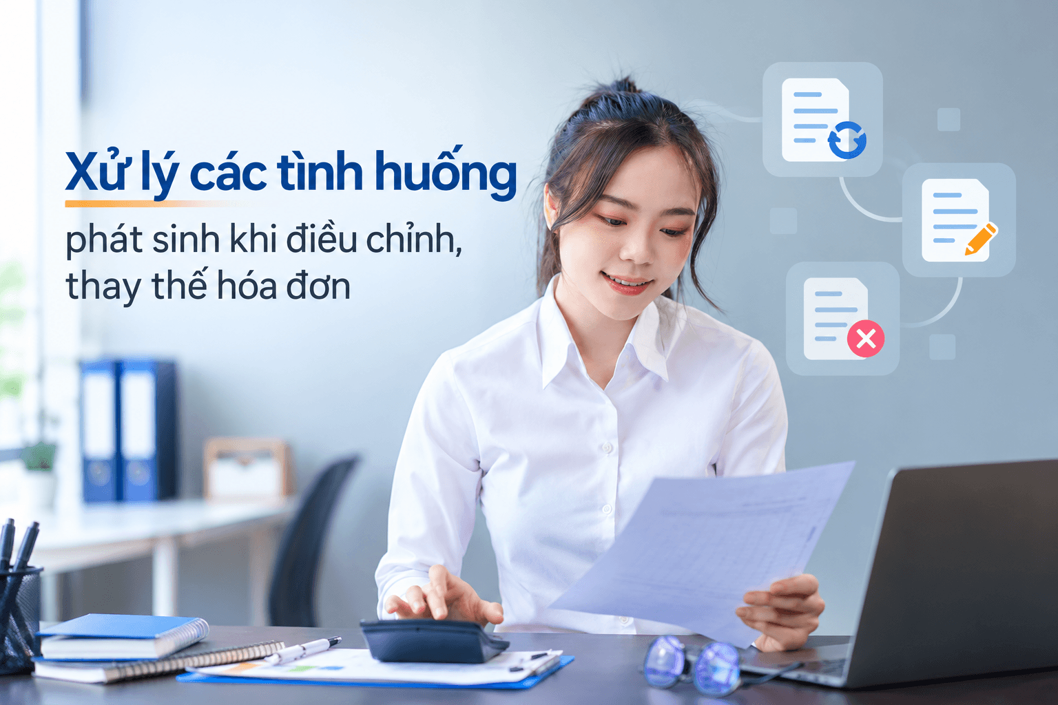 Xử lý hóa đơn lập sai