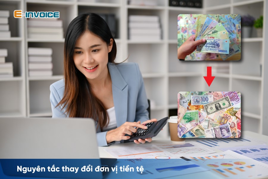 Thay đổi đơn vị tiền tệ