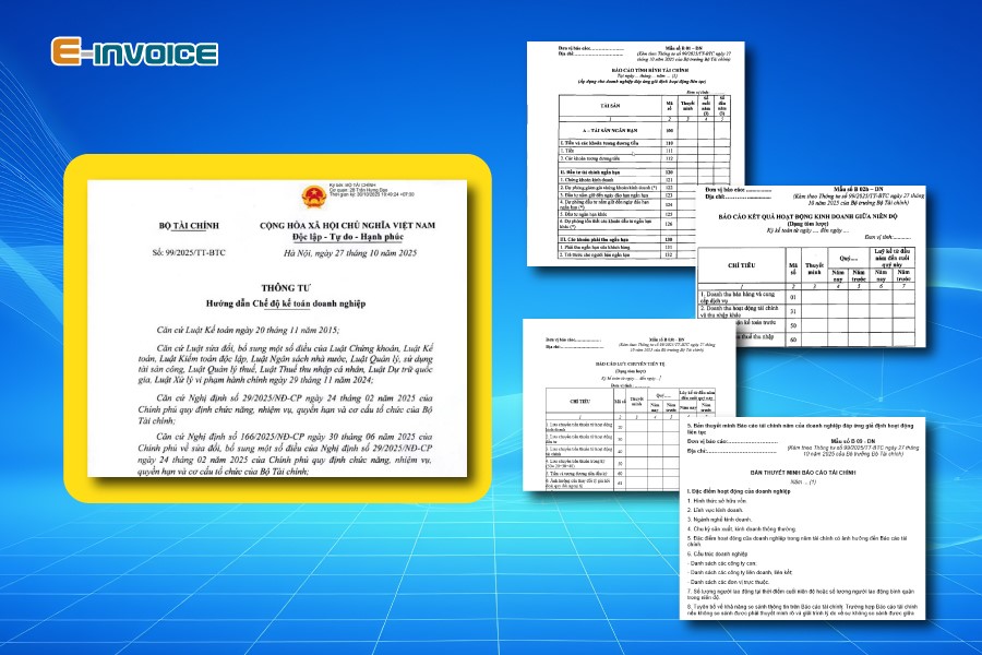 Hệ thống báo cáo tài chính