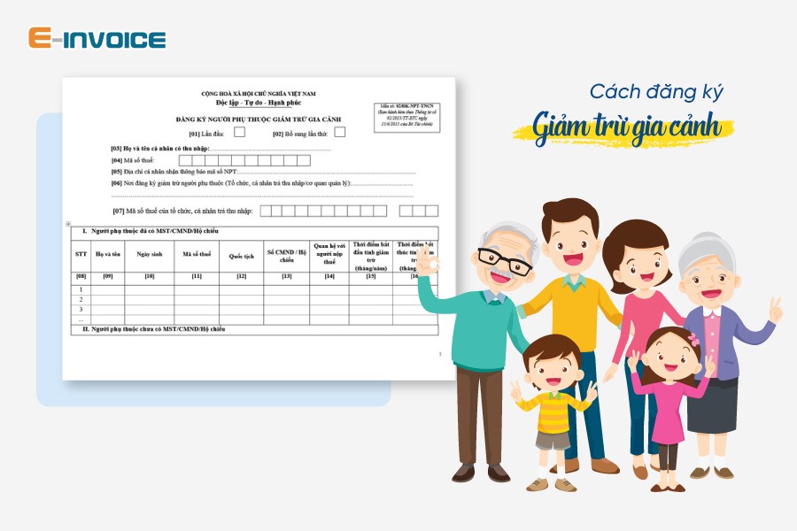 Hướng dẫn đăng ký giảm trừ gia cảnh