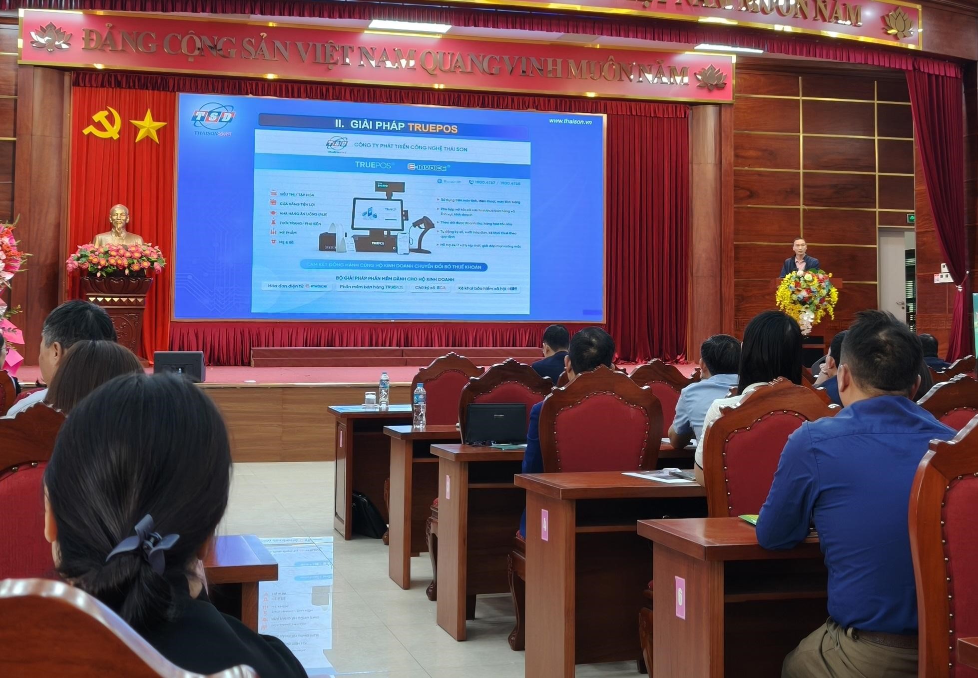 Thái Sơn cung cấp giải pháp toàn diện đến hộ kinh doanh