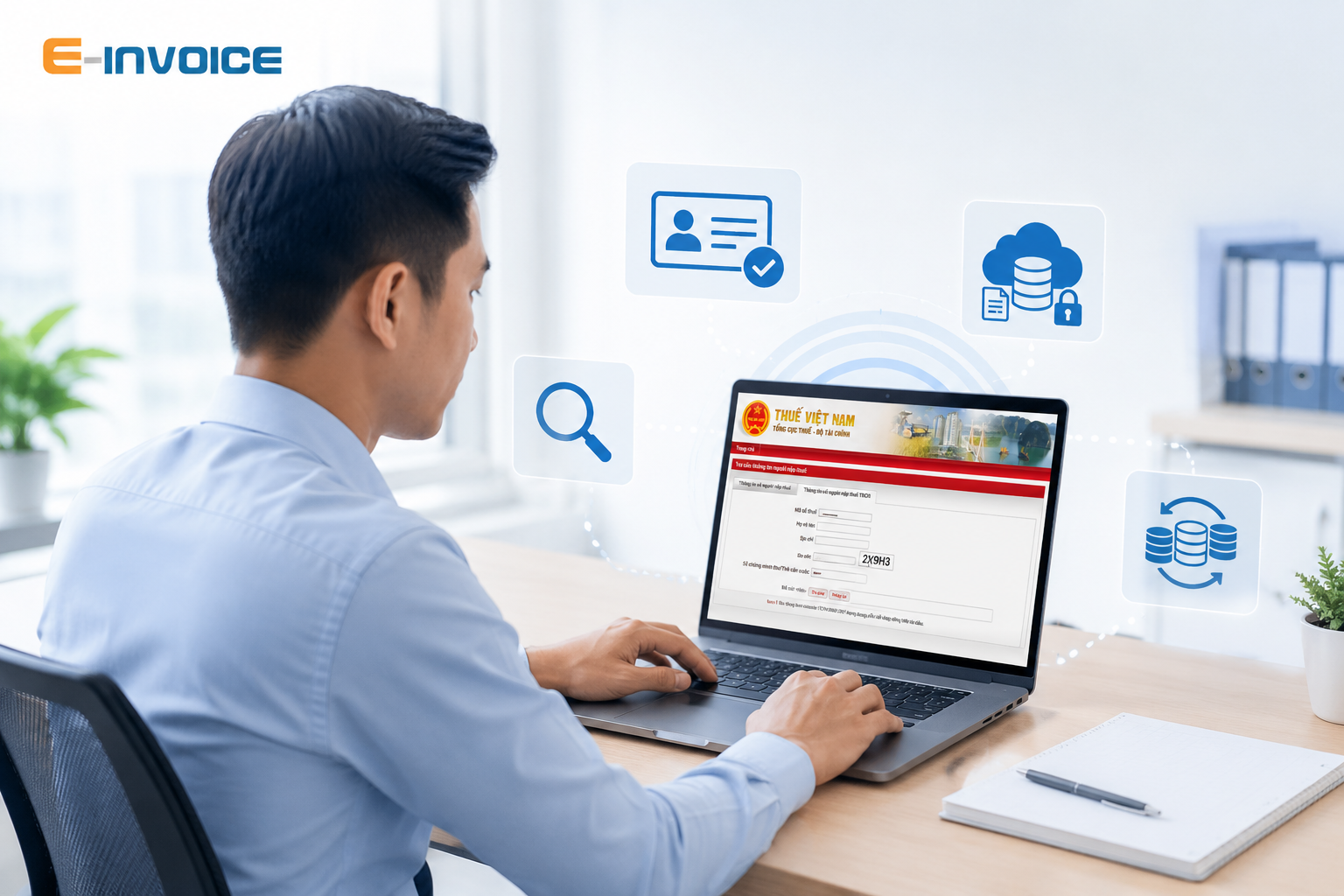 Đồng bộ mã số thuế