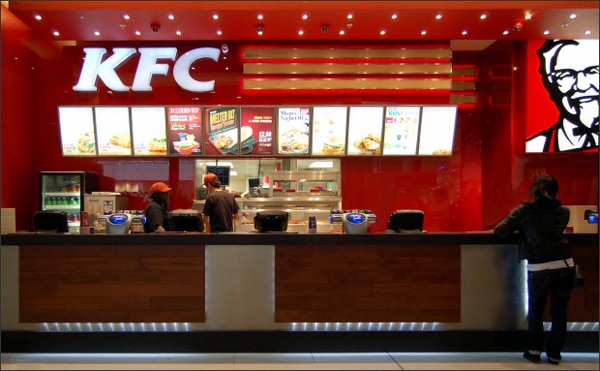 KFC sử dụng hóa đơn điện tử