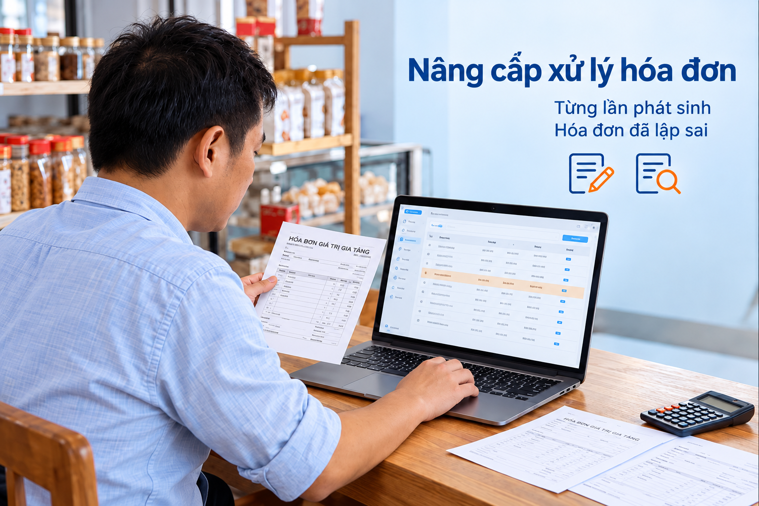 Hóa đơn cấp theo từng lần phát sinh