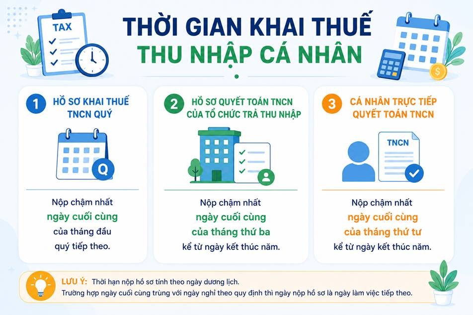 Kê khai thuế TNCN