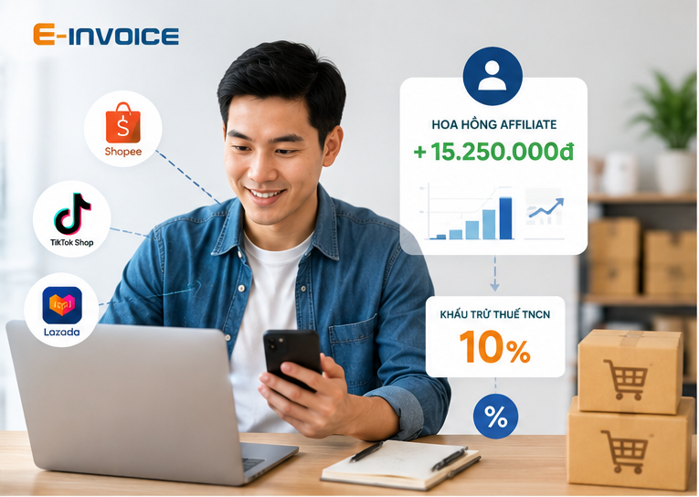 Thuế TNCN với hoa hồng tiếp thị liên kết