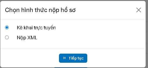 Kê khai thuế trực tuyến
