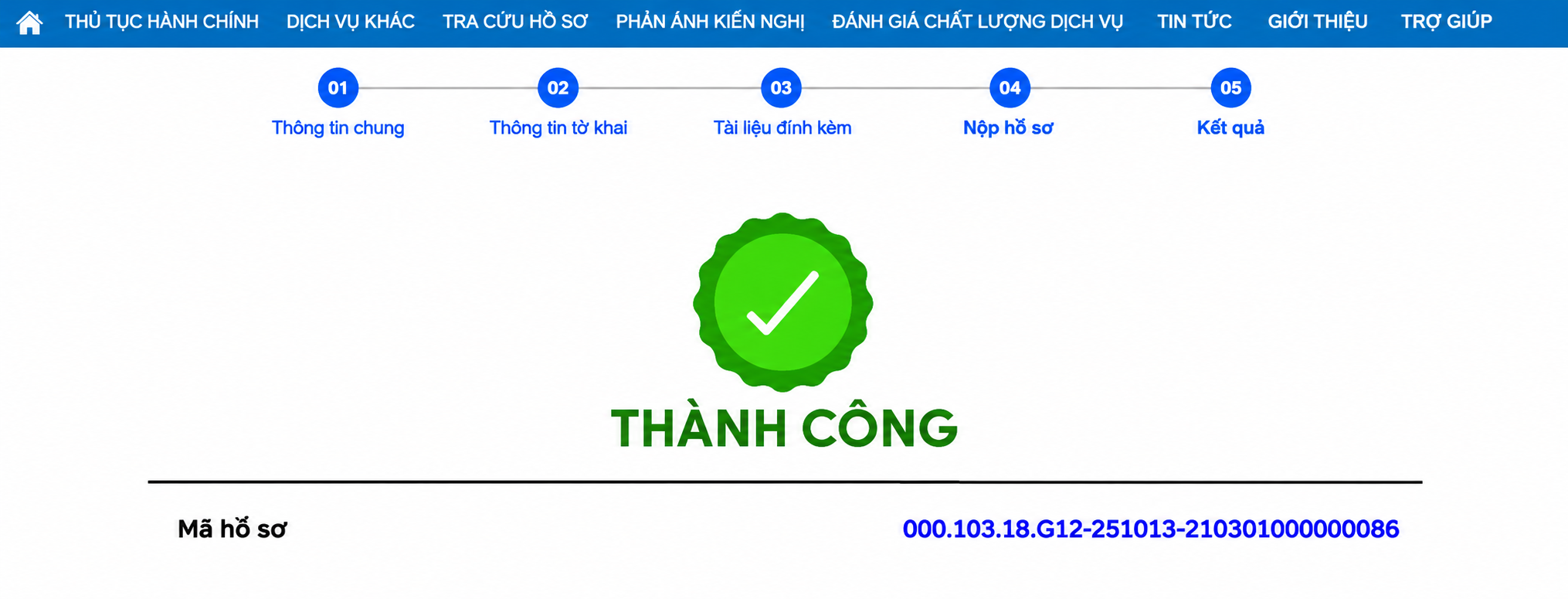 Thành công