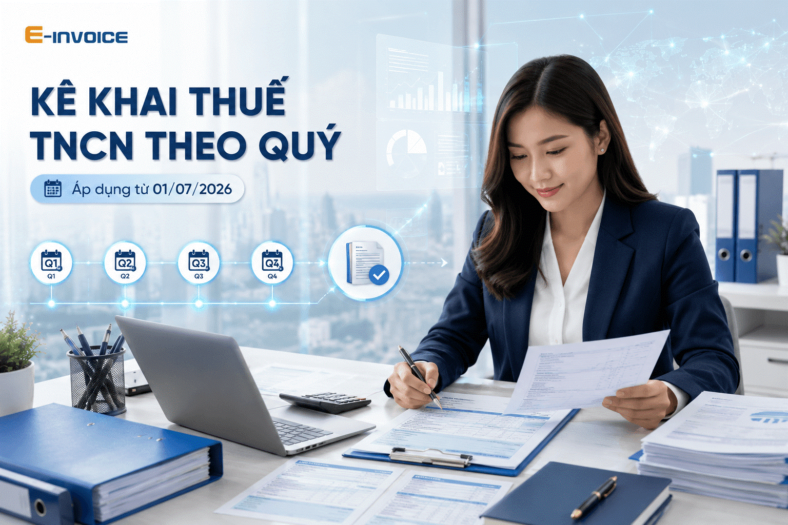 Kê khai thuế TNCN theo quý