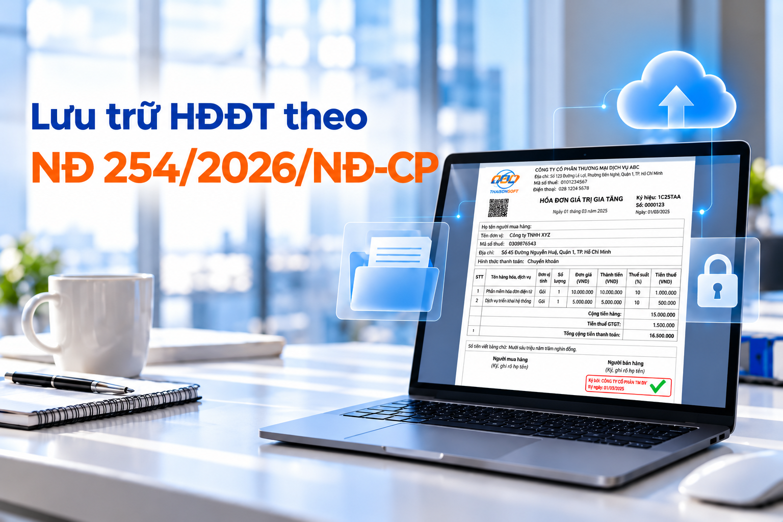 Lưu trữ hóa đơn điện tử