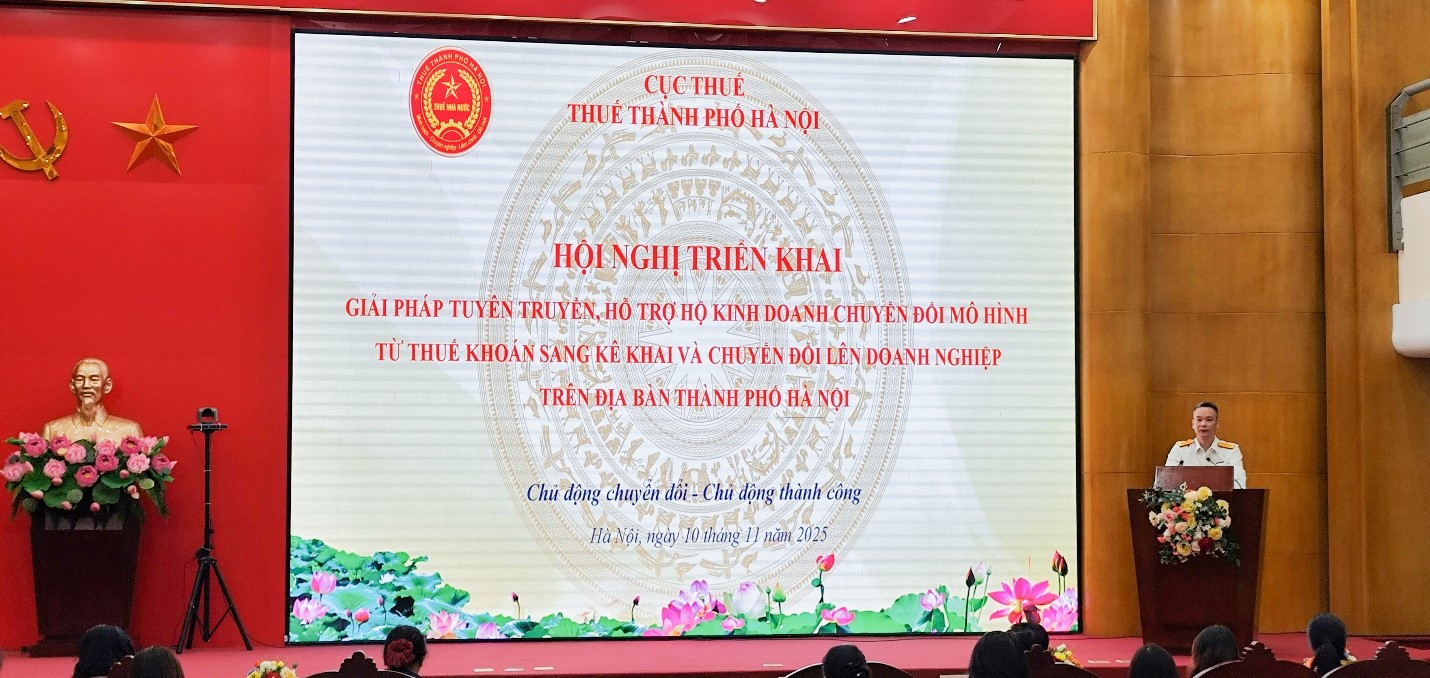 Chương trình khảo sát & tiếp nhận vướng mắc hộ kinh doanh