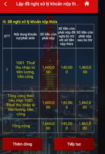 Kiểm tra thông tin