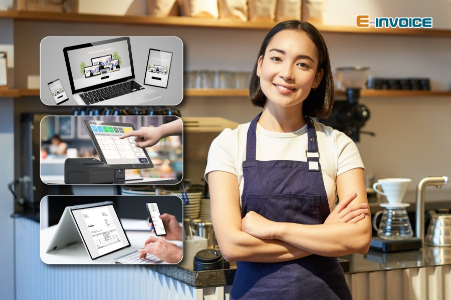 Hóa đơn điện tử từ máy tính tiền
