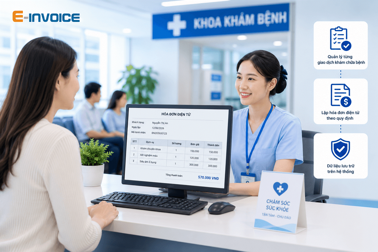 hóa đơn khám chữa bệnh