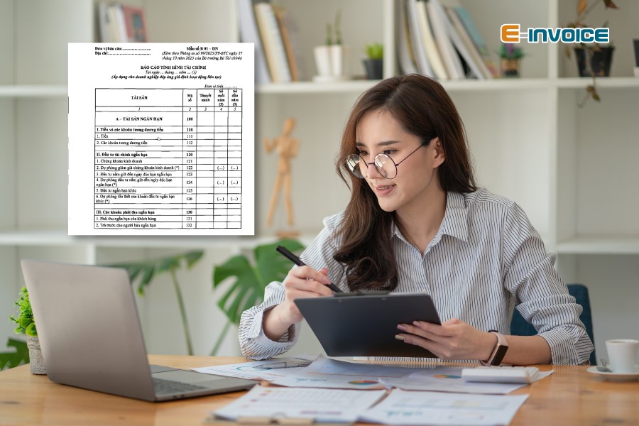 Thông tin trên báo cáo tài chính