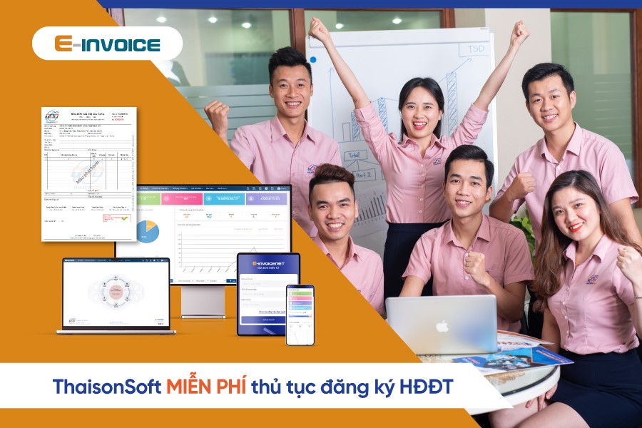 Miễn phí sử dụng hóa đơn điện tử E-invoice Thái Sơn