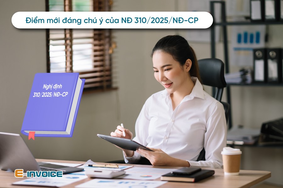 Các điểm mới theo nghị định 310