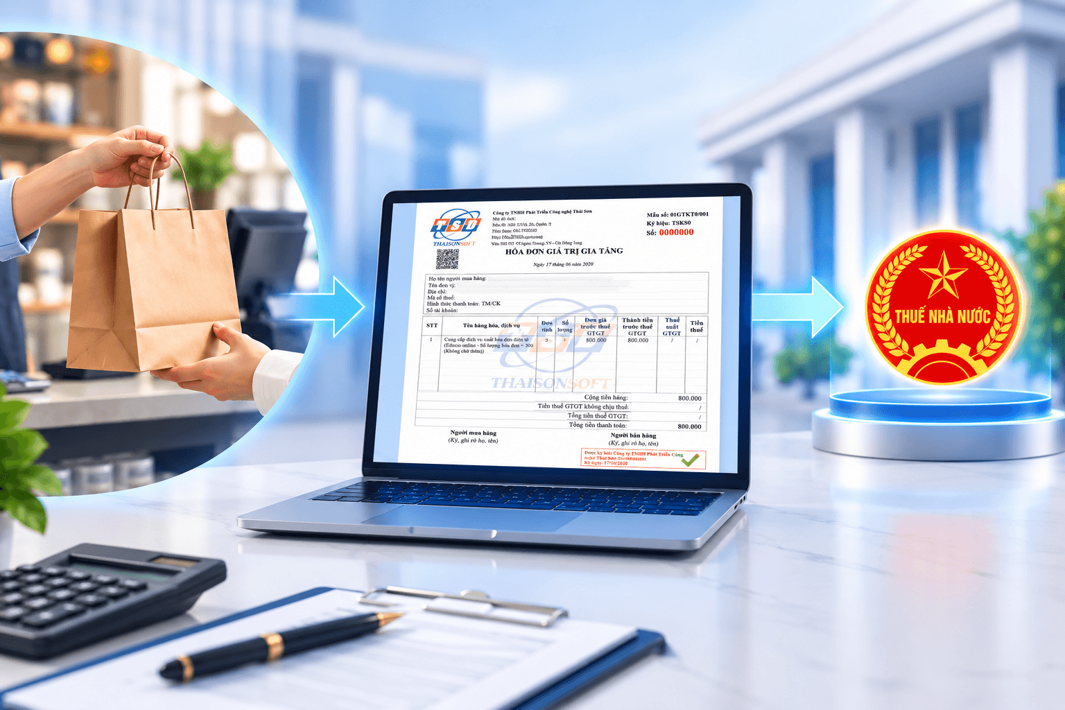 Hóa đơn điện tử theo từng lần phát sinh