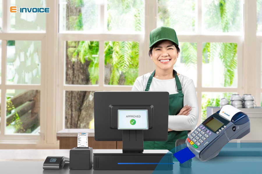Hóa đơn điện tử khởi tạo từ máy tính tiền