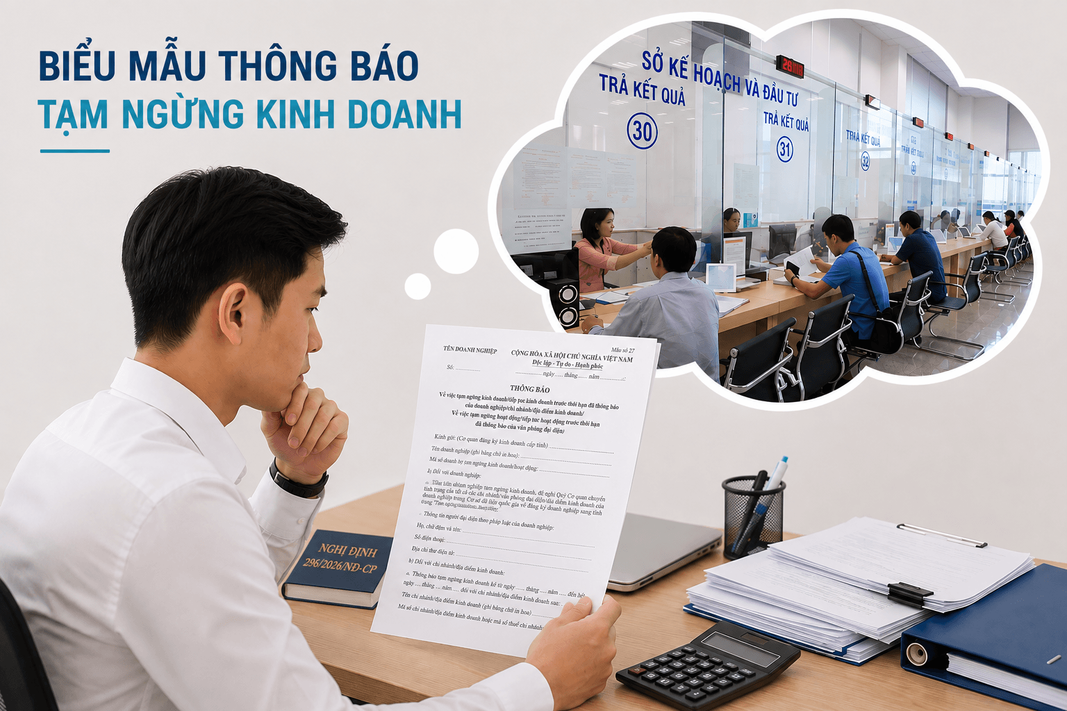 Biểu mẫu tạm ngừng kinh doanh