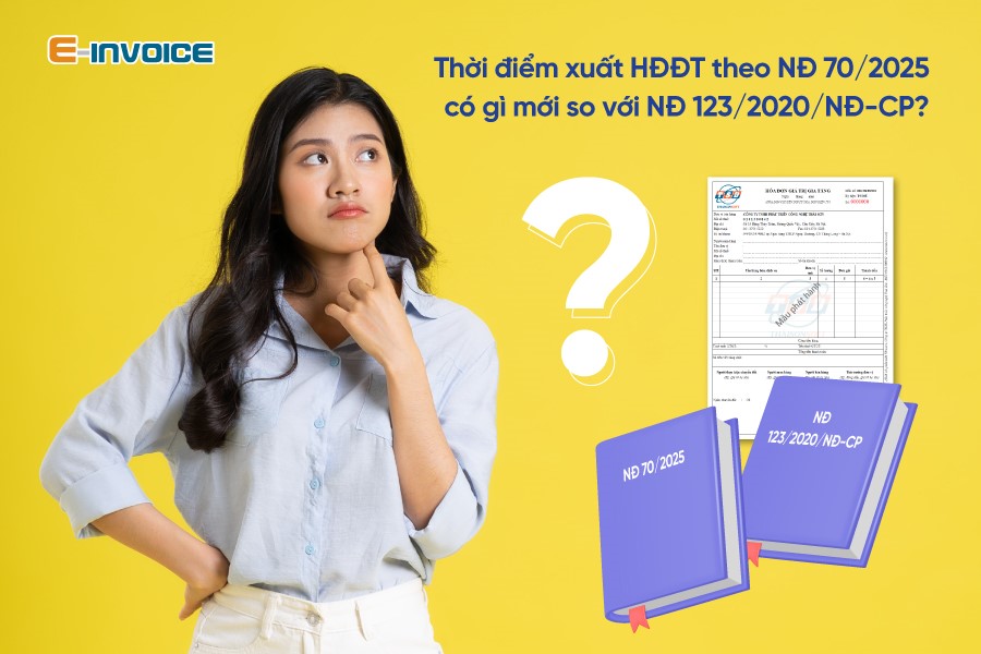 Điểm mới trong quy định về thời điểm xuất hóa đơn điện tử