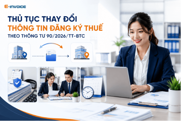 Thay đổi thông tin đăng ký thuế