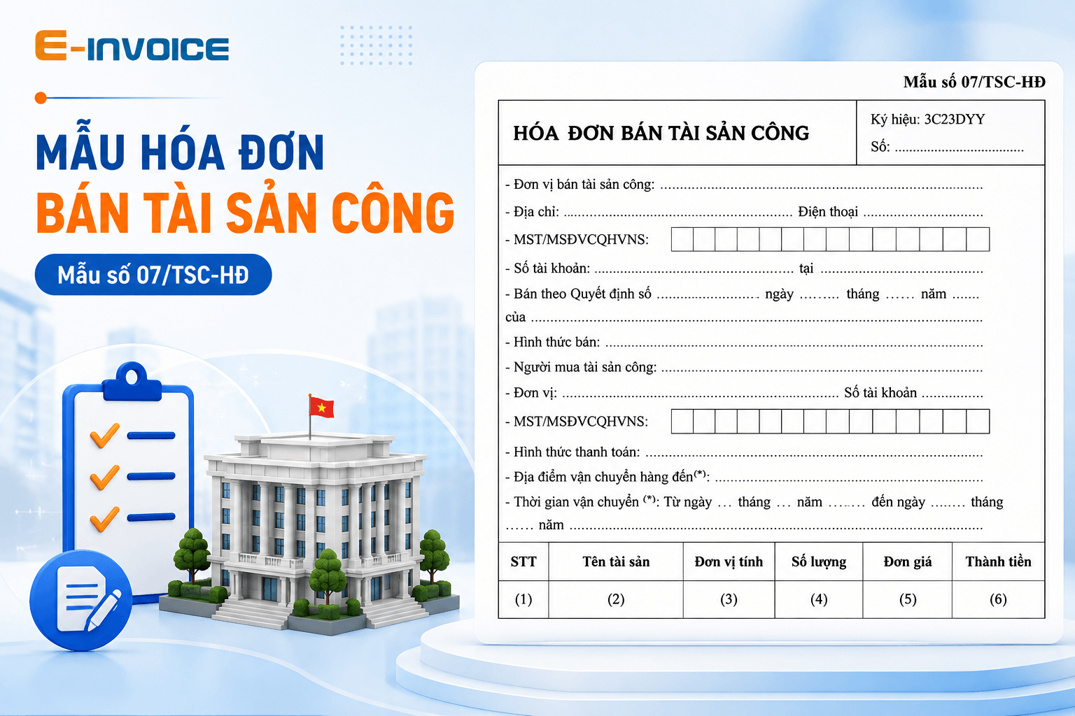 Mẫu hóa đơn