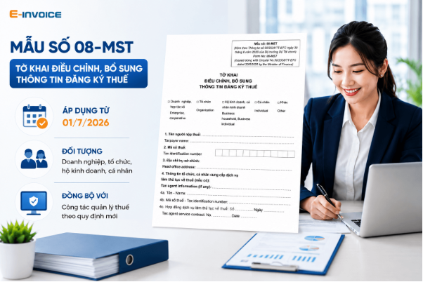 mẫu thay đổi thông tin đăng ký thuế