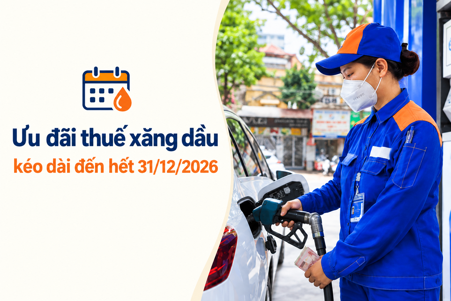Ưu đãi thuế xăng dầu