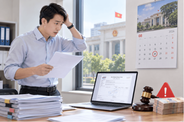 Hóa đơn lập sai thời điểm thì xử lý thế nào?