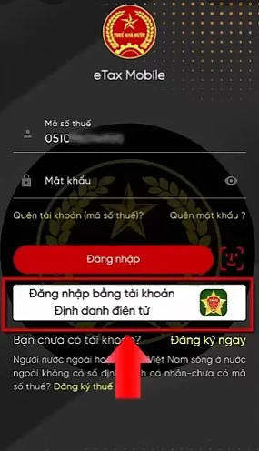 Đăng nhập etax