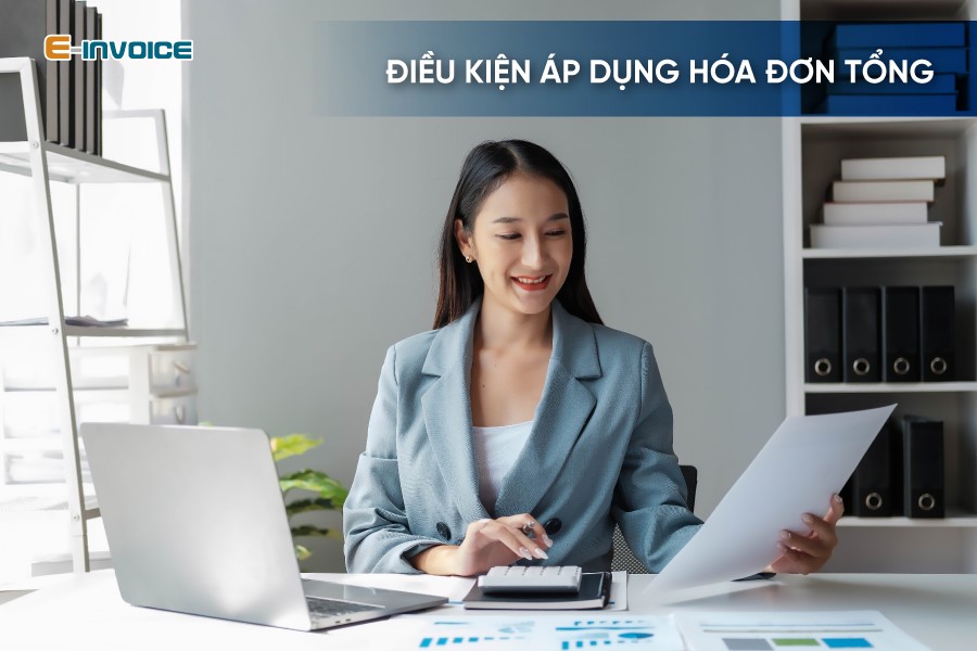 Lập hóa đơn tổng