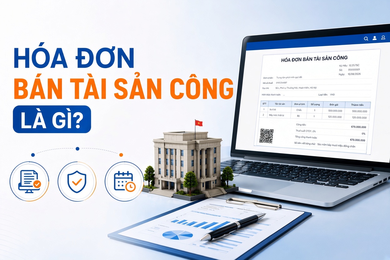 Hóa đơn bán tài sản công