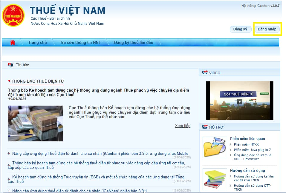 Đăng nhập