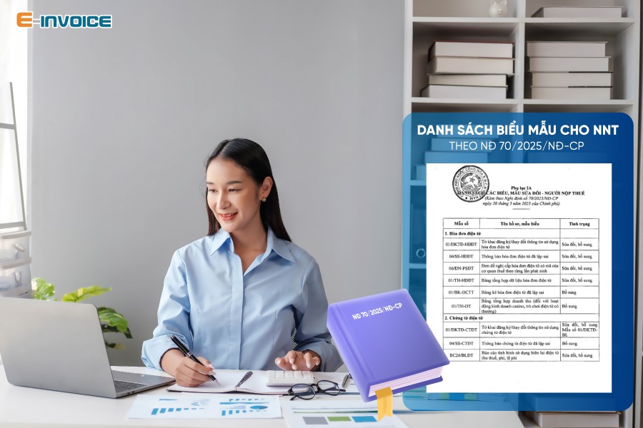 Biểu mẫu hóa đơn và chứng từ điện tử