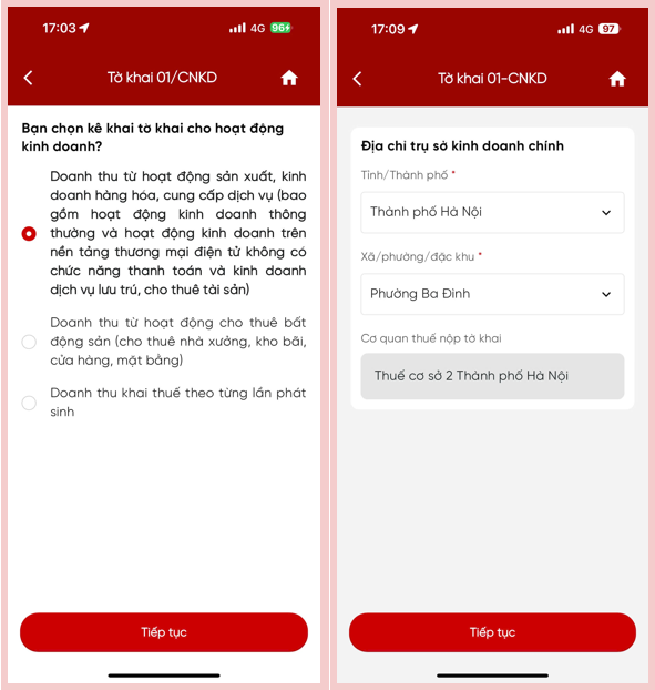 Hoạt động kinh doanh