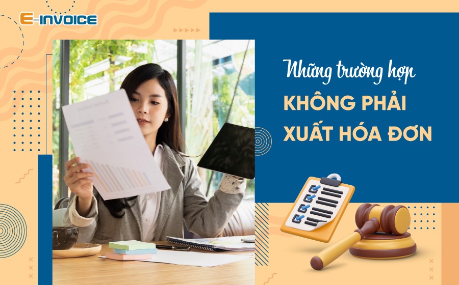 Không phải xuất hóa đơn