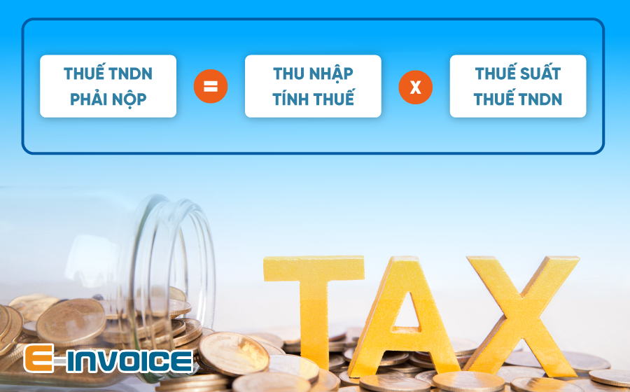 Công thức tính thuế TNDN được quy định thế nào?