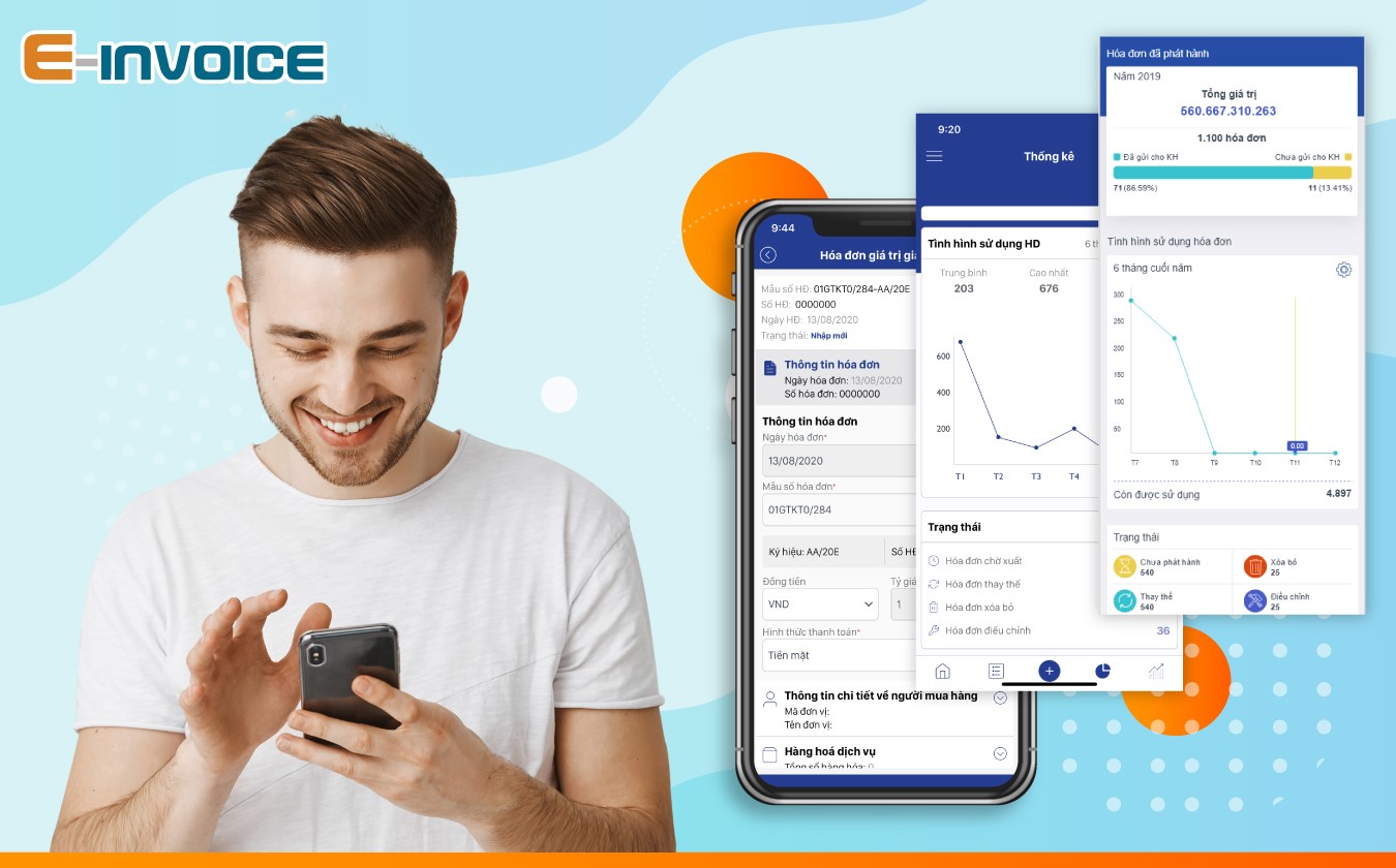 kiểm tra hóa đơn điện tử trên app Einvoice