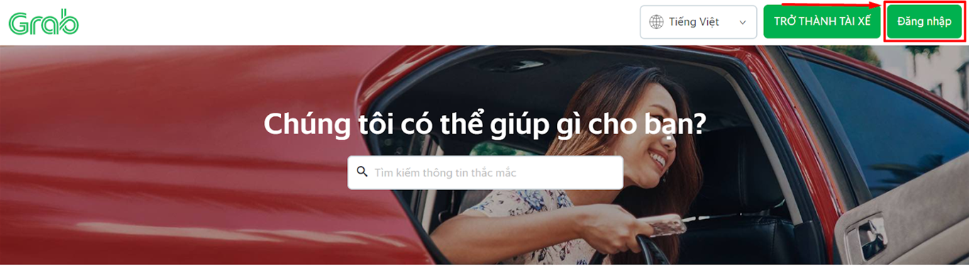 Nhấn chọn “Đăng nhập”.