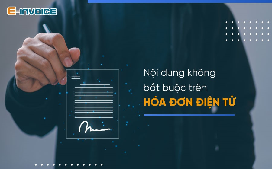 Nội dung trên hóa đơn