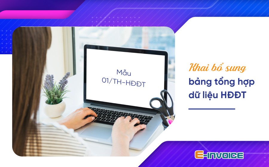 Bảng tổng hợp dữ liệu hóa đơn điện tử