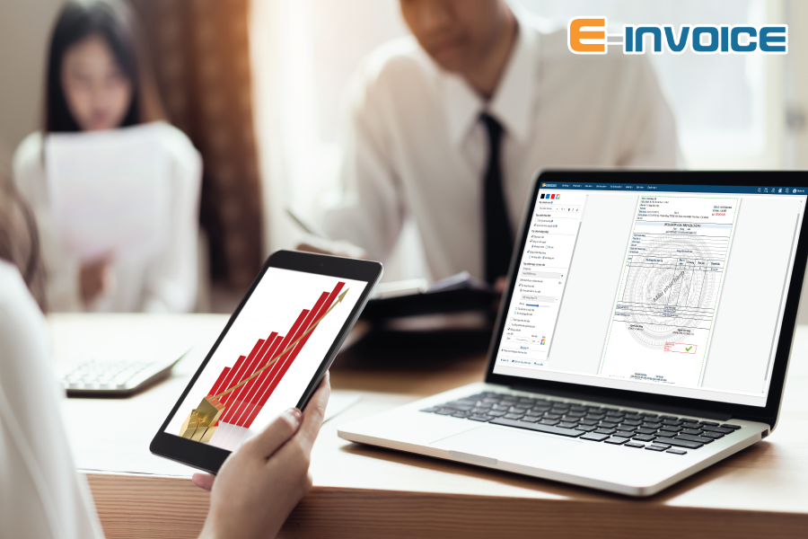Doanh nghiệp tự thiết kế mẫu hóa đơn có in logo đơn giản, chuyên ...