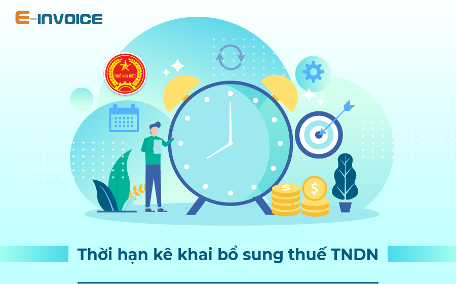Thời hạn kê khai bổ sung thuế TNDN